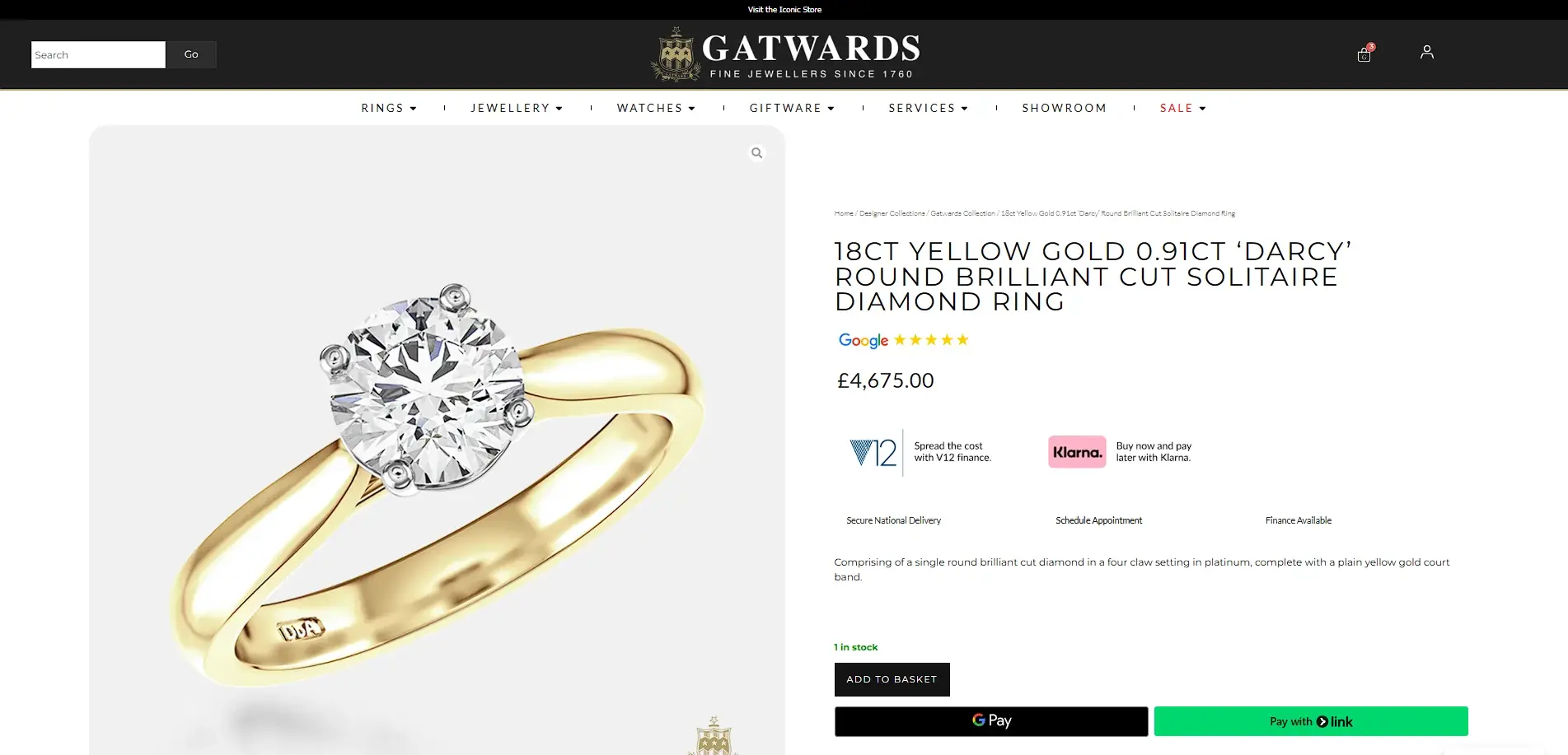 Gatwards of Hitchin website