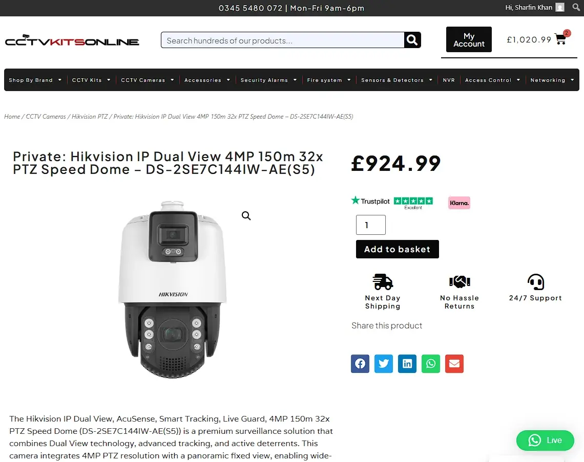 Payments ready websites for specialist industries