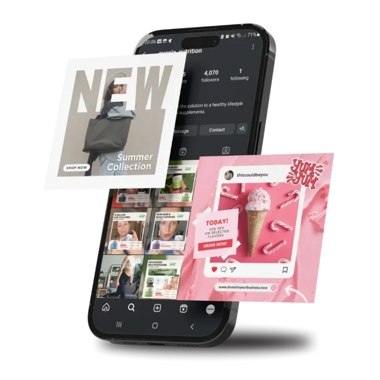 eCommerce website design UK - professional online store example