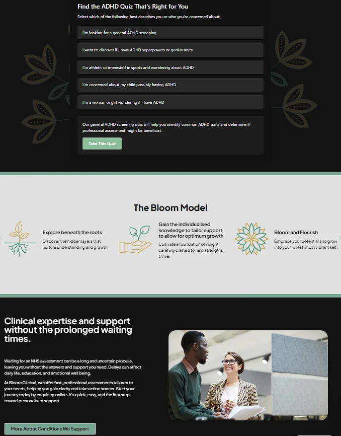 bloom clinical portfolio image