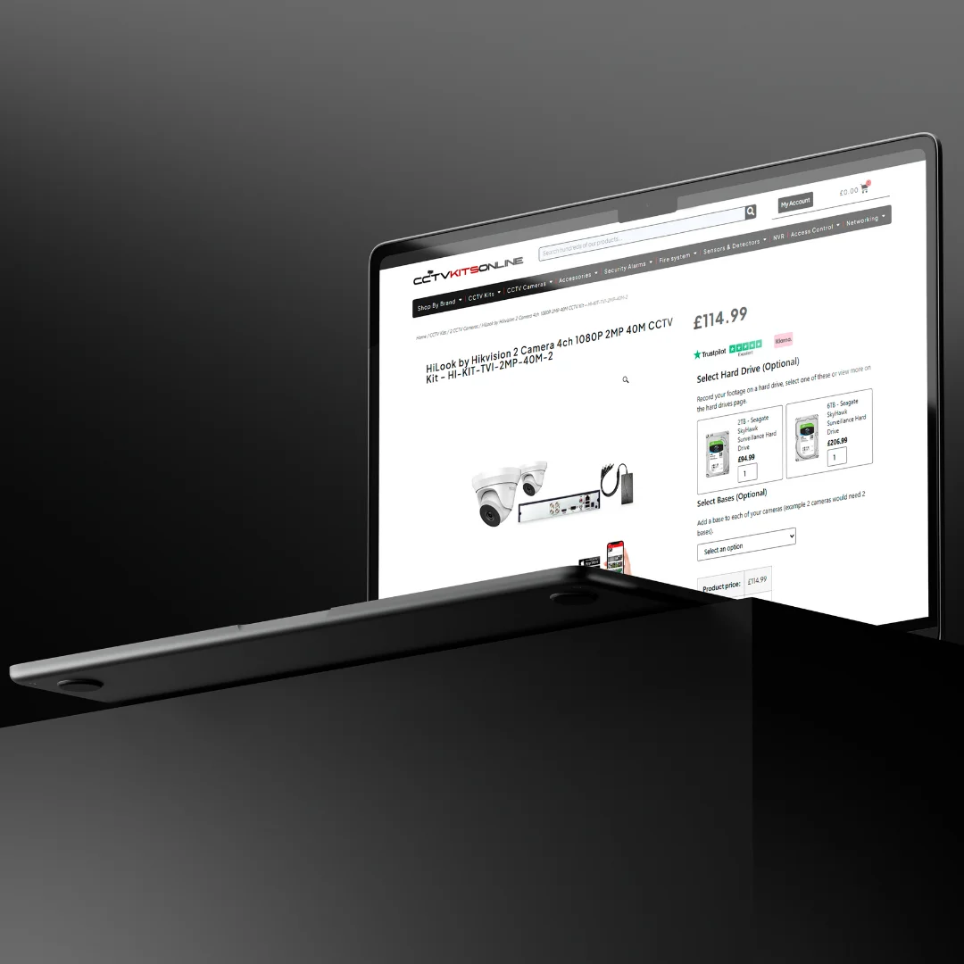 CCTV Kits Online eCommerce website - wholesale security equipment store
